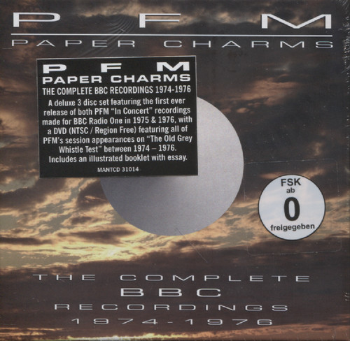 PAPER CHARMS: THE COMPLETE BBC RECORDINGS 1974-1976 (2CD+DVD)