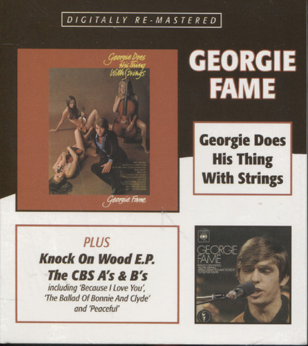 GEORGIE DOES HIS THING WITH STRINGS/ KNOCK ON WOOD (EP)/ CBS A'S & B'S