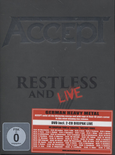 RESTLESS AND LIVE (2CD+DVD)