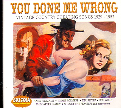 VINTAGE COUNTRY CHEATING SONGS 1929-1952