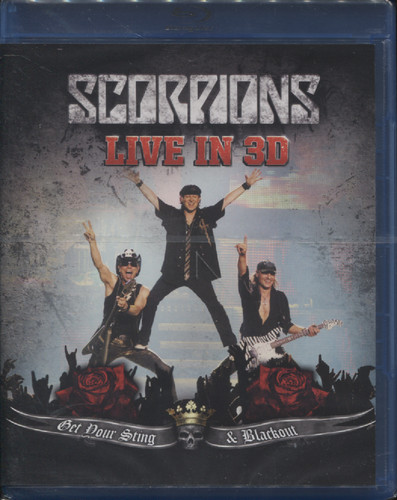 LIVE IN 3D (GET YOUR STING & BLACKOUT) (BLU-RAY)