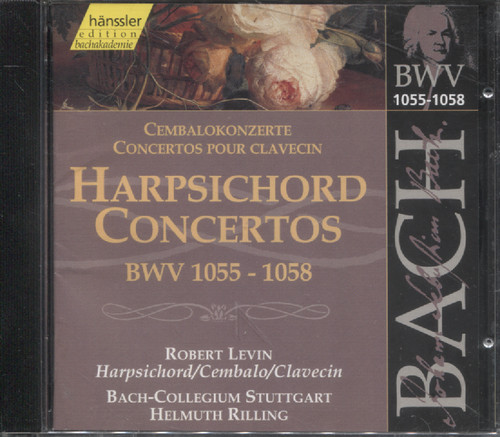HARPSICHORD CONCERTOS BWV 1055-1058 (LEVIN)